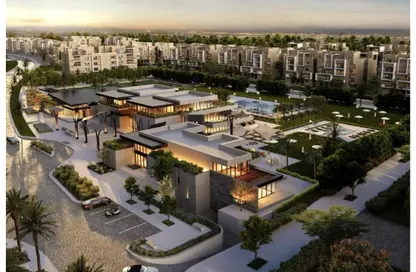 شقة - 3 غرف نوم - 3 حمامات للايجار في مون ريزيدنس - فيفث سكوير - التجمع الخامس - مدينة القاهرة الجديدة - القاهرة