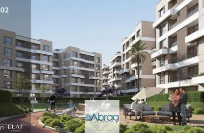 شقة - 3 غرف نوم - 2 حمامات للبيع في أقمار - طريق الواحات - مدينة 6 أكتوبر - الجيزة