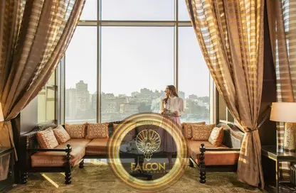 Hotel Apartment - 2 Bedrooms - 2 Bathrooms for sale in Zamalek - Cairo