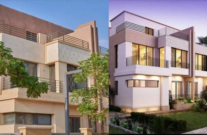 Twin House - 3 Bedrooms - 5 Bathrooms for sale in Alma - 2nd District - Sheikh Zayed City - Giza