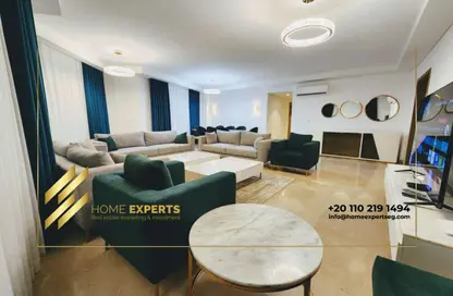 Apartment - 3 Bedrooms - 3 Bathrooms for rent in The Fourteen Golf Residences - Uptown Cairo - Mokattam - Cairo