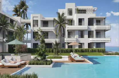 Chalet - 2 Bedrooms - 3 Bathrooms for sale in June - Ras Al Hekma - North Coast