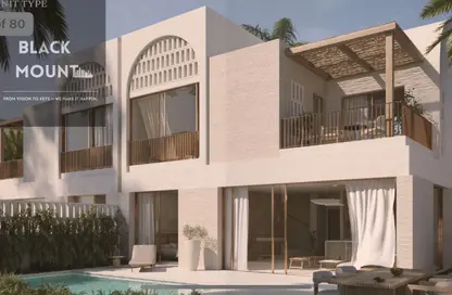 Villa - 4 Bedrooms - 5 Bathrooms for sale in Ramla Lakeside - Qesm Ad Dabaah - North Coast