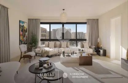 Apartment - 3 Bedrooms - 4 Bathrooms for sale in O West - 6 October Compounds - 6 October City - Giza