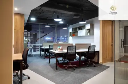 Office Space - Studio for rent in Bank Center Street - South Teseen St. - The 5th Settlement - New Cairo City - Cairo