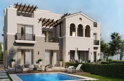 Villa - 6 Bedrooms - 7 Bathrooms for sale in Palm Hills New Cairo - 5th Settlement Compounds - The 5th Settlement - New Cairo City - Cairo