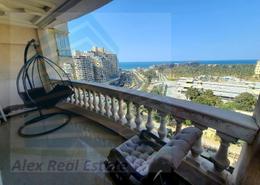 Apartment - 2 bedrooms - 2 bathrooms for للايجار in Al Geish Road - El Montazah - Hay Than El Montazah - Alexandria