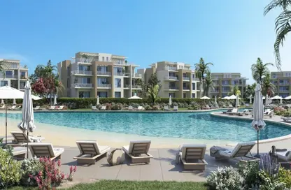 Chalet - 2 Bedrooms - 2 Bathrooms for sale in Seashore - Ras Al Hekma - North Coast