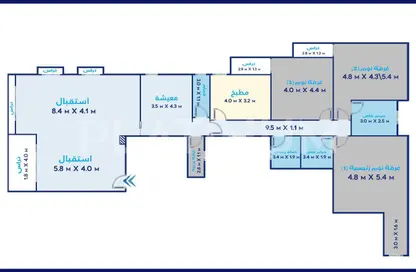 Apartment - 3 Bedrooms - 4 Bathrooms for sale in Ras Al Hekma St. - Zezenia - Hay Sharq - Alexandria