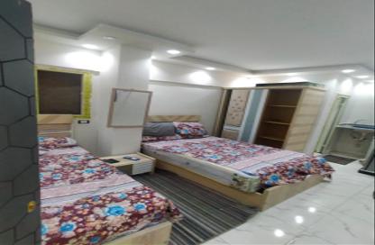 Apartment - Studio - 1 Bathroom for rent in 1st District - 6 October City - Giza