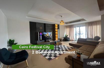 Apartment - 2 Bedrooms - 3 Bathrooms for rent in Cairo Festival City - North Investors Area - New Cairo City - Cairo