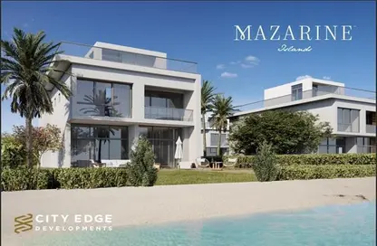 Chalet - 3 Bedrooms - 3 Bathrooms for sale in Mazarine - New Alamein City - Al Alamein - North Coast
