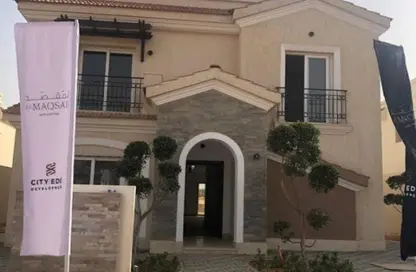 Twin House - 5 Bedrooms - 4 Bathrooms for rent in Al Maqsad - New Capital Compounds - New Capital City - Cairo