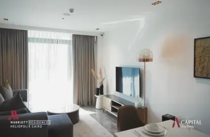Hotel Apartment - 1 Bedroom - 1 Bathroom for sale in Marriott Residence Heliopolis - Almazah - Heliopolis - Masr El Gedida - Cairo