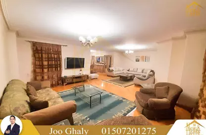 Apartment - 3 Bedrooms - 3 Bathrooms for rent in Al Geish Road - Laurent - Hay Sharq - Alexandria