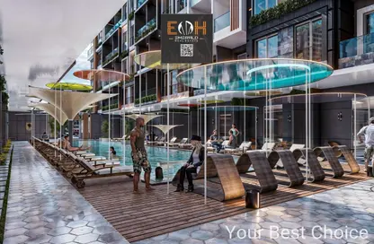 Apartment - 1 Bedroom - 1 Bathroom for sale in El Kawther District - Hurghada - Red Sea