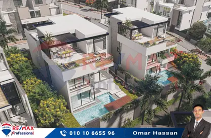 Villa - 5 Bedrooms - 5 Bathrooms for sale in Alex West - Alexandria Compounds - Alexandria