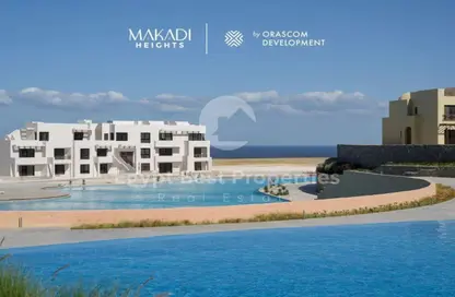 Chalet - 2 Bedrooms - 2 Bathrooms for sale in Makadi Heights - Makadi Orascom Resort - Makadi - Hurghada - Red Sea