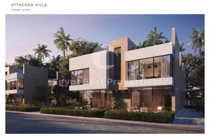 Twin House - 3 Bedrooms - 4 Bathrooms for sale in Jefaira - Ras Al Hekma - North Coast
