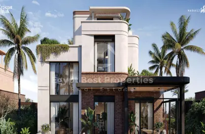 Villa - 3 Bedrooms - 4 Bathrooms for sale in Crescent Walk - 5th Settlement Compounds - The 5th Settlement - New Cairo City - Cairo Villa - 3 Bedrooms - 4 Bathrooms for sale in Crescent Walk - 5th Settlement Compounds - The 5th Settlement - New Cairo City - Cairo
