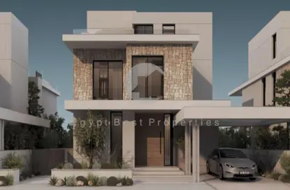 Villa - 4 Bedrooms - 4 Bathrooms for sale in Hills of one - New Zayed City - Sheikh Zayed City - Giza