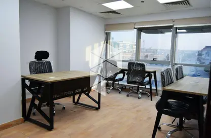Office Space - Studio - 3 Bathrooms for rent in Mogamaa Al Khadmat - 5th Settlement Compounds - The 5th Settlement - New Cairo City - Cairo