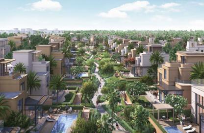 Apartment - 4 Bedrooms - 4 Bathrooms for sale in Crescent Walk - 5th Settlement Compounds - The 5th Settlement - New Cairo City - Cairo