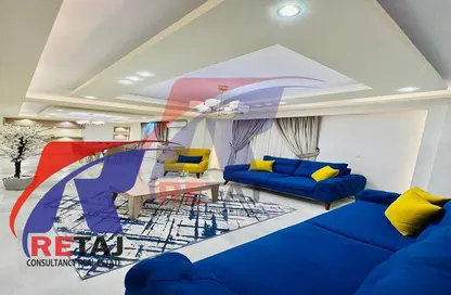 Apartment - 3 Bedrooms - 2 Bathrooms for rent in Al Sheikh Mohammed Al Nadi St. - 6th Zone - Nasr City - Cairo