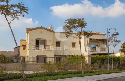 Twin House - 4 Bedrooms - 4 Bathrooms for sale in Uptown Cairo Road - Al Abageyah - El Khalifa - Cairo