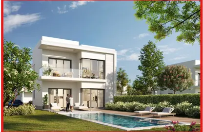 Villa - 3 Bedrooms - 4 Bathrooms for sale in Elan - Cairo Gate - Sheikh Zayed Compounds - Sheikh Zayed City - Giza
