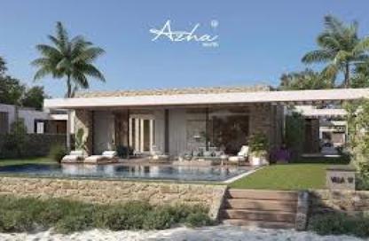 Chalet - 3 Bedrooms - 3 Bathrooms for sale in Azha North - Ras Al Hekma - North Coast