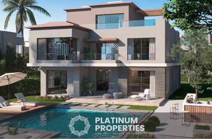 Villa - 5 Bedrooms - 4 Bathrooms for sale in Badya Palm Hills - 6 October Compounds - 6 October City - Giza