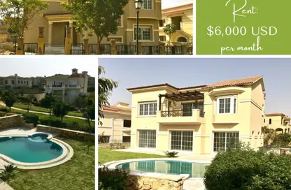 فيلا - 4 غرف نوم - 6 حمامات للايجار في ليك فيو - كمبوندات التجمع الخامس - التجمع الخامس - مدينة القاهرة الجديدة - القاهرة