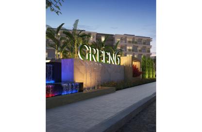 Apartment - 3 Bedrooms - 3 Bathrooms for sale in Green 6 - 6 October Compounds - 6 October City - Giza