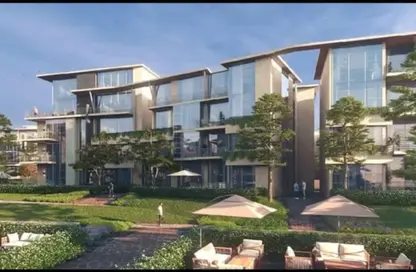 Apartment - 1 Bedroom - 2 Bathrooms for sale in West Leaves - 1st District - 6 October City - Giza