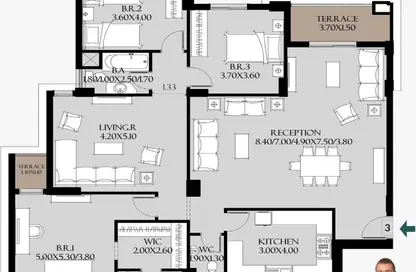 Apartment - 4 Bedrooms - 3 Bathrooms for sale in Alex West - Alexandria Compounds - Alexandria