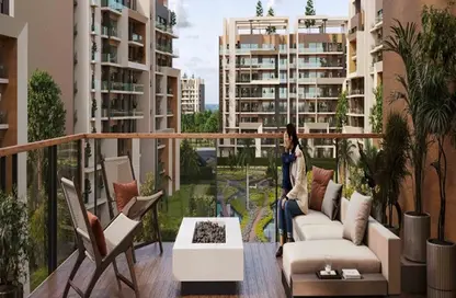 Apartment - 2 Bedrooms - 3 Bathrooms for sale in City Oval - New Capital Compounds - New Capital City - Cairo