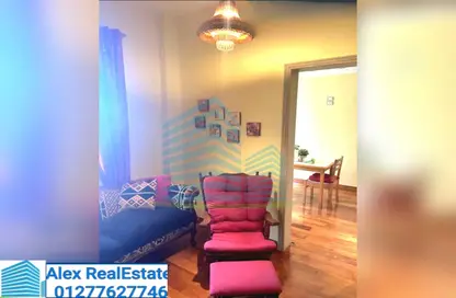Apartment - 1 Bedroom - 1 Bathroom for rent in Champollion St. - Azarita - Hay Wasat - Alexandria