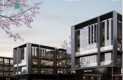 Shop - Studio - 2 Bathrooms for rent in The Waterway View - 90 Street - The 5th Settlement - New Cairo City - Cairo