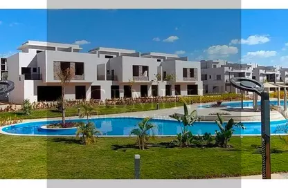 Twin House - 4 Bedrooms - 4 Bathrooms for sale in Sun Capital - Fayoum Desert road - 6 October City - Giza