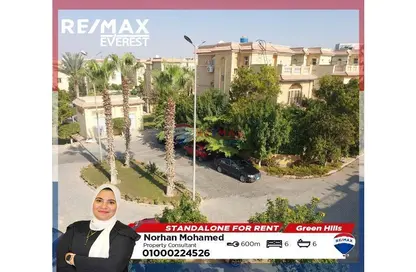 فيلا - 8 غرف نوم - 8 حمامات للايجار في بالم هيلز أكتوبر - طريق مصر اسكندرية الصحراوي - مدينة 6 أكتوبر - الجيزة
