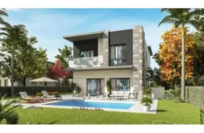 Twin House - 5 Bedrooms - 5 Bathrooms for sale in Swan Lake Residence - 5th Settlement Compounds - The 5th Settlement - New Cairo City - Cairo
