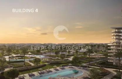 Apartment - 1 Bedroom - 1 Bathroom for sale in Park Side Residence - Zed Towers - Sheikh Zayed Compounds - Sheikh Zayed City - Giza