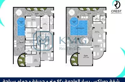 شقة - 3 غرف نوم - 3 حمامات للبيع في الياسمين - مدينة القاهرة الجديدة - القاهرة