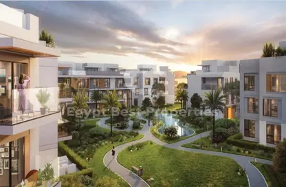 Townhouse - 3 Bedrooms - 3 Bathrooms for sale in Belong Villa Community - Al Wahat Road - 6 October City - Giza