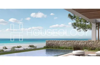 Chalet - 4 Bedrooms - 5 Bathrooms for sale in Azha North - Ras Al Hekma - North Coast