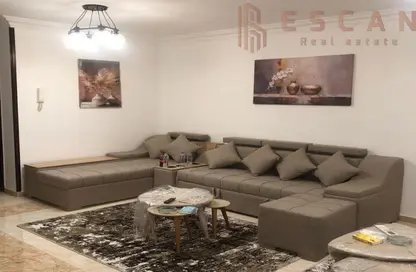 Apartment - 3 Bedrooms - 3 Bathrooms for rent in Abou Hanifa Al Noaman St. - Rehab City First Phase - Al Rehab - New Cairo City - Cairo