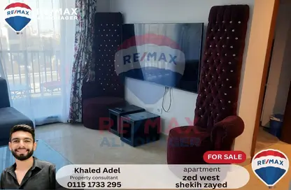 Apartment - 2 Bedrooms - 2 Bathrooms for rent in Park Side Residence - Zed Towers - Sheikh Zayed Compounds - Sheikh Zayed City - Giza