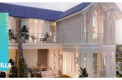 iVilla - 3 Bedrooms - 3 Bathrooms for sale in Mountain View iCity October - 6 October Compounds - 6 October City - Giza