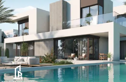 Twin House - 4 Bedrooms - 3 Bathrooms for sale in Solana - New Zayed City - Sheikh Zayed City - Giza